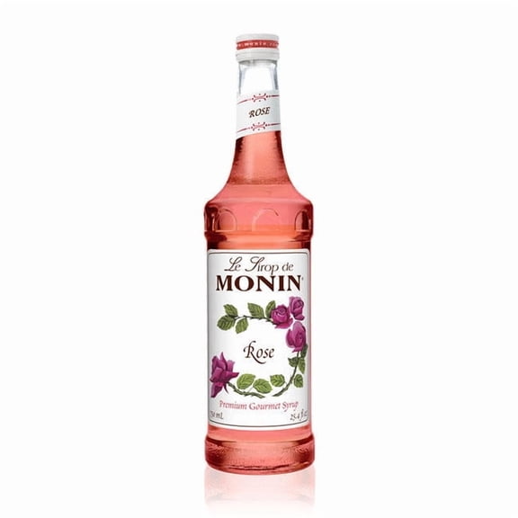 Monin Rose Syrup cs 12/750 ml