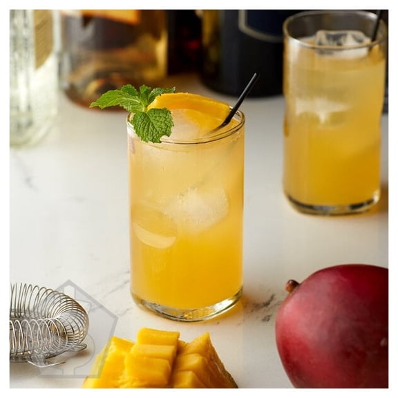 Monin Sugar-Free Mango Flavoring Syrup 1 Liter - 4/Case