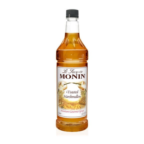 Monin Toasted Marshmallow Syrup PET cs 4/1 ltr