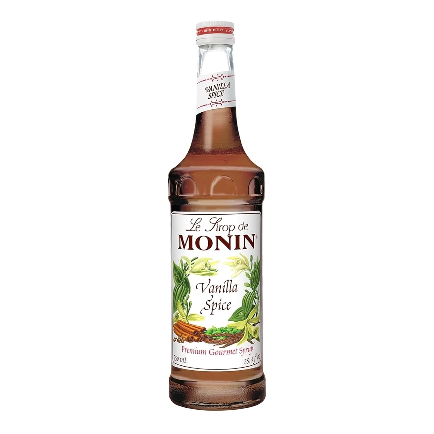 Le sirop de Monin vanille de Madagascar - 25 cl