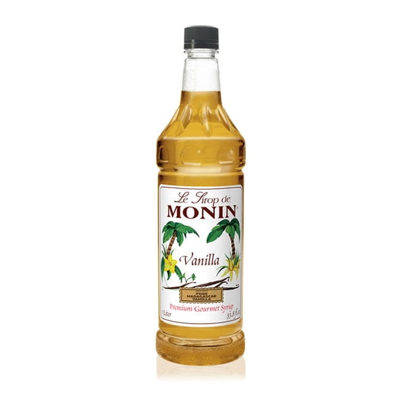 Monin Vanilla Syrup PET cs 4/1 ltr