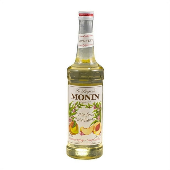 Monin White Peach Syrup
