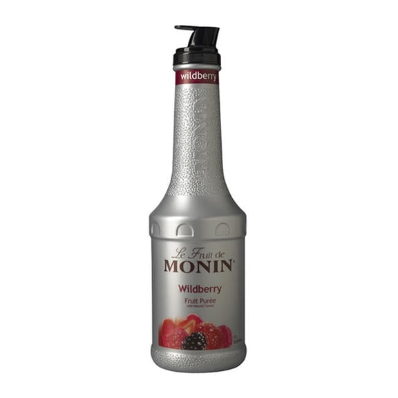 Monin Wildberry Puree cs 4/1 ltr