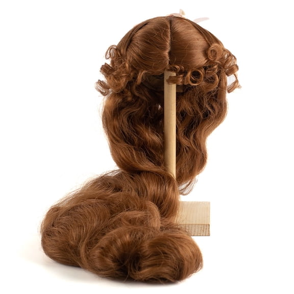 Monique Modacrylic Auburn Doll Wig, 14 to 15 Inch Doll Head Circumference