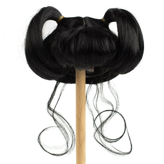 Monique Modacrylic Black Tess Doll Wig