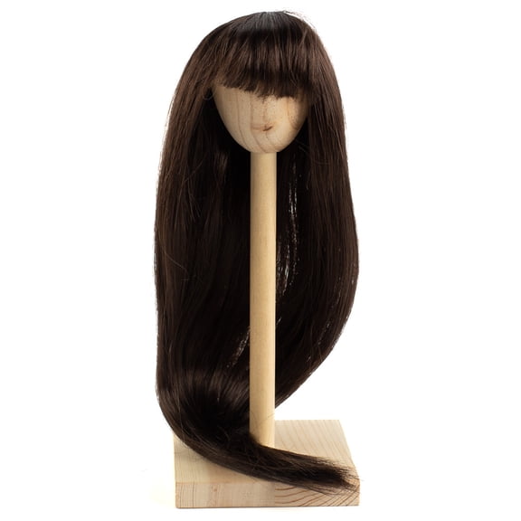Monique Modacrylic Medium Brown Slumber Doll Wig