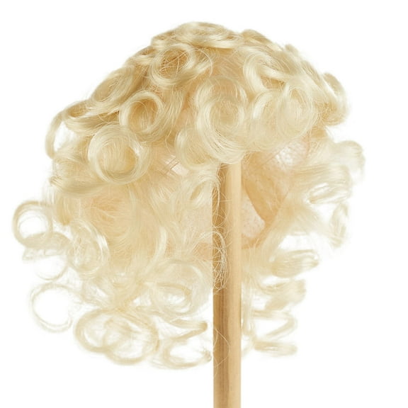 Monique Modacrylic Pale Blonde Chubba Curly Doll Wig