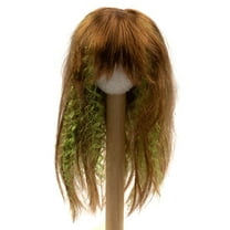 Monique Synthetic Mohair Auburn Lime Green J-Rock Doll Wig