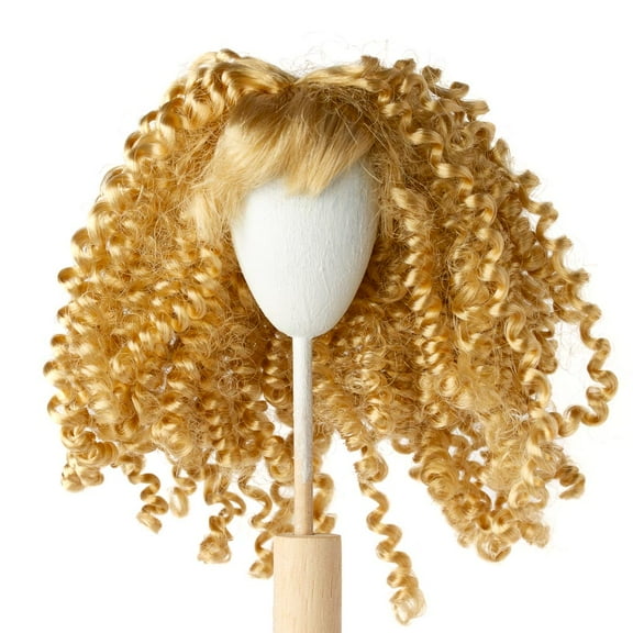 Monique Synthetic Mohair Bernadette Doll Wig