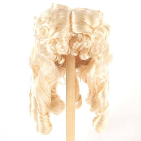 Monique Synthetic Mohair Bleach Blonde Breanna Doll Wig