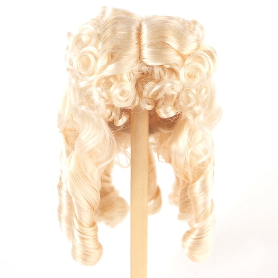 Monique Synthetic Mohair Bleach Blonde Breanna Doll Wig