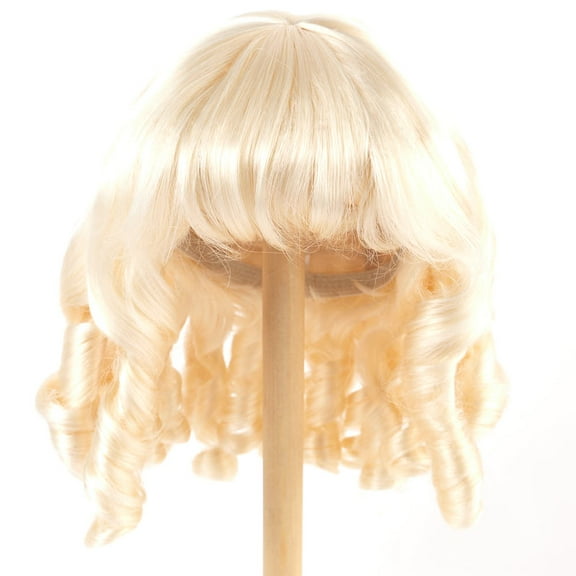 Monique Synthetic Mohair Bleach Blonde Julie Doll Wig