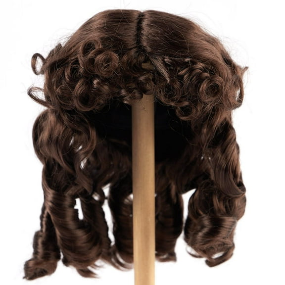 Monique Synthetic Mohair Brown Black Breanna Doll Wig