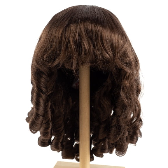 Monique Synthetic Mohair Brown Black Julie Doll Wig