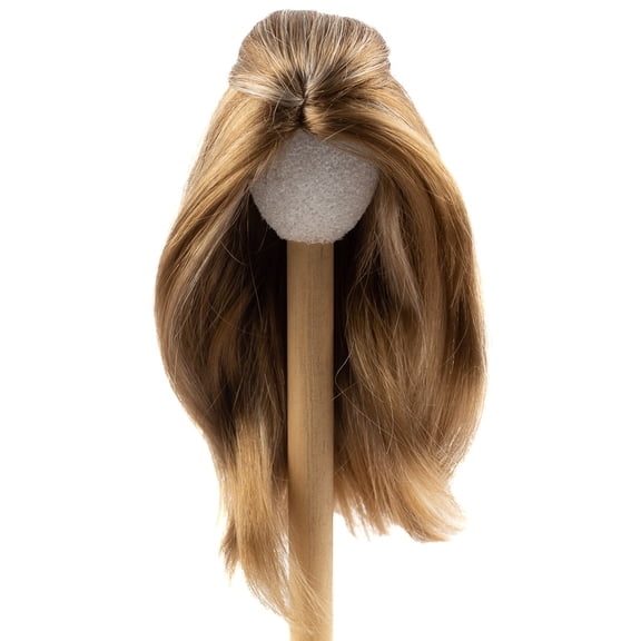 Monique Synthetic Mohair Brown and Bleach Blonde London Doll Wig