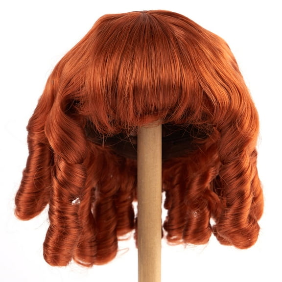 Monique Synthetic Mohair Carrot Red Julie Doll Wig