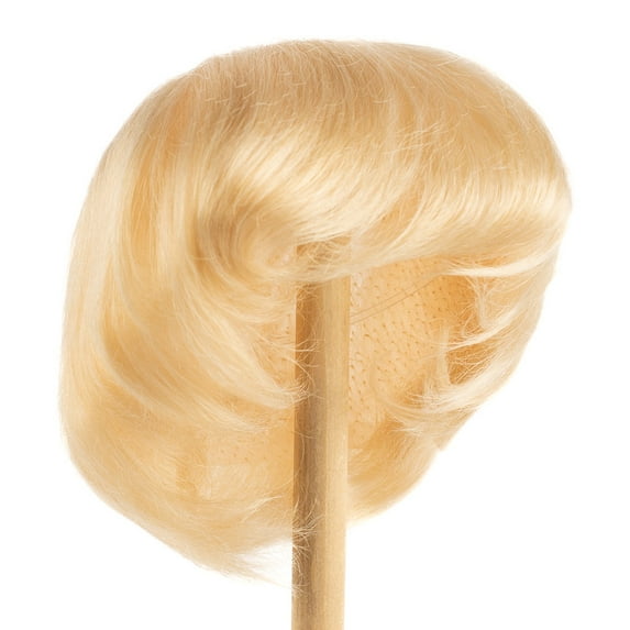 Monique Synthetic Mohair Light Peach Blonde Beri Sleepy Doll Wig