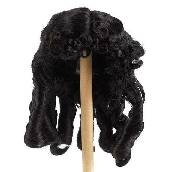 Monique Synthetic Mohair Off Black Breanna Doll Wig