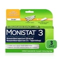 Monistat 3 Day Yeast Infection Treatment, 3 Miconazole Ovule Inserts & External AntiItch Cream