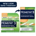 thumbnail image 1 of Monistat 3 Day Yeast Infection Treatment, 3 Miconazole Suppository Inserts & External Itch Cream, 1 of 18