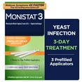 thumbnail image 1 of Monistat 3 Day Yeast Infection Treatment for Women, 3 Miconazole Cream Filled Applicators, 1 of 18