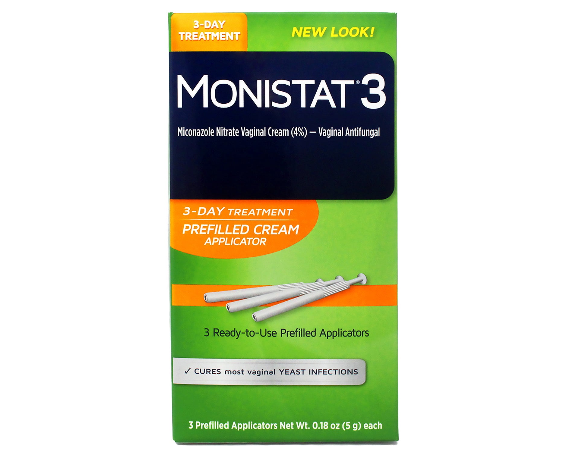 Monistat 3 Vaginal Antifungal Cream, Prefilled Applicators - 3 Ea
