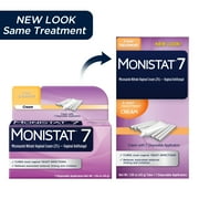 Monistat 7 Day Women's Yeast Infection Treatment, 7 Disposable Miconazole Cream Applicator