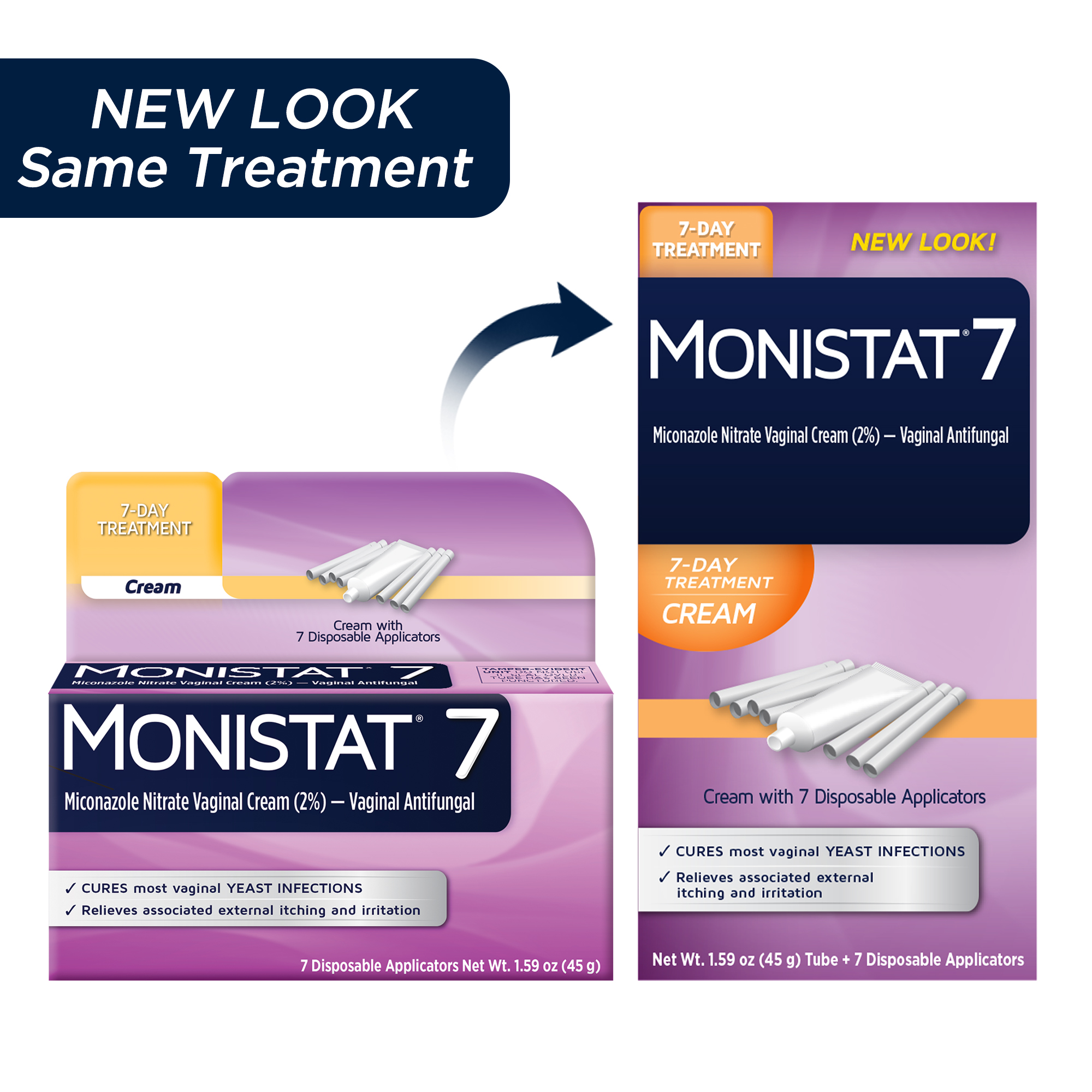 Monistat 7 Day Women s Yeast Infection Treatment 7 Disposable 