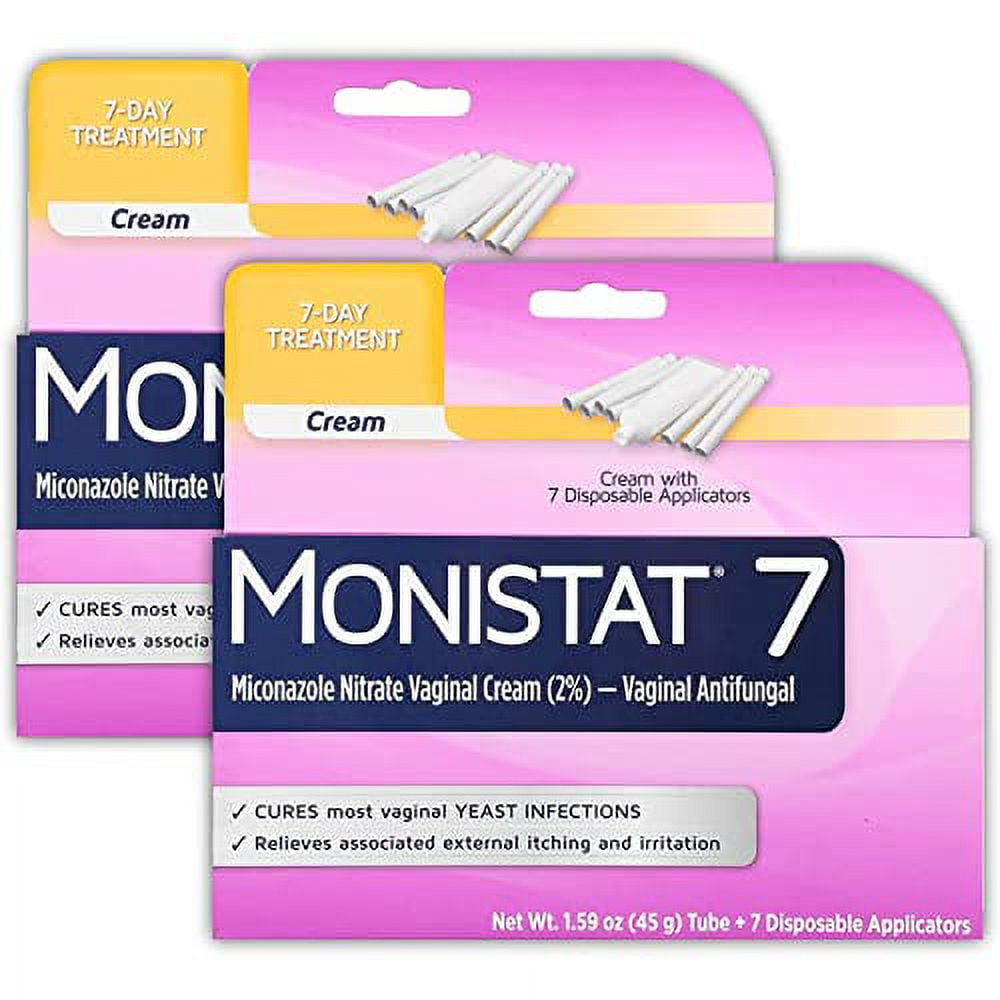 Monistat 7Day Yeast Infection Treatment, Cream with Disposable
