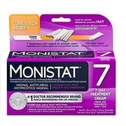 MONISTAT Vaginal Antifungal 7-Day Treatment Cream, Cure & Itch Relief