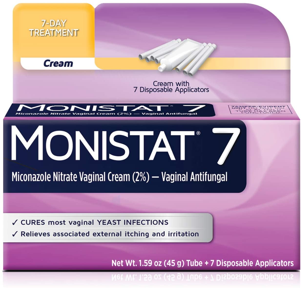 Monistat 7 Miconazole Nitrate Vaginal Cream, 1.59oz
