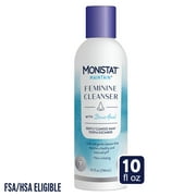 Monistat Boric Acid Feminine Cleanser, Fragrance Free Feminine Wash, 10 fl oz, 1 Pack