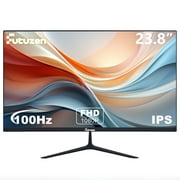 Monitor - 23.8 Inch, 100Hz FHD 1080p IPS Computer Monitor, Refresh Rate 10001 99% sRGB, 5ms HDMI x1, VGA x1,PC Monitor for Casual Gaming and Working, Low Blue Light for Office and Home