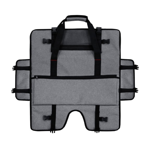Monitor Carrying Bag for 24 Inch LCD Screens, Protective Padded Lining Case with Adjustable Handle, Dustproof Travel Bag Compatible with Monitor Accessories