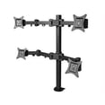 thumbnail image 1 of Monitor Desk Mount - Black - Articulating-Full-Motion Desktop Mount For Four Monitors, 1 of 1