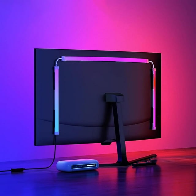 Monitor LED Backlights，LED Strip Lights That Sync with Screen Color or