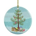 thumbnail image 1 of Monitor Lizard Merry Christmas Ceramic Ornament 2.8 in x 2.8 in, 1 of 3
