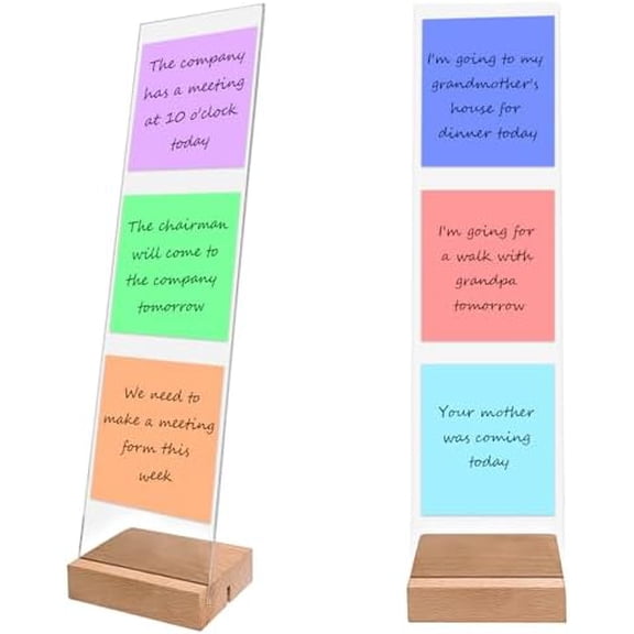 Monitor Memo Board with Removable Design  Portable Sticky Note Holder for Computer Monitors, Monitor Sticky Note Board Office Desk Accessories, No Screen Damage, Fits Any Laptop and Desktop