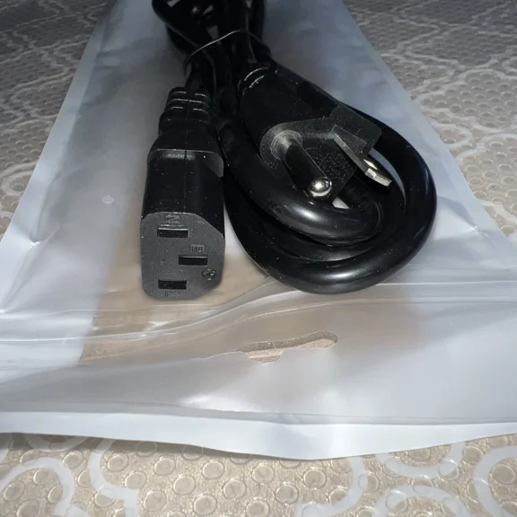 Monitor Power Cord Cable Plug 60 Inch 3 Pin