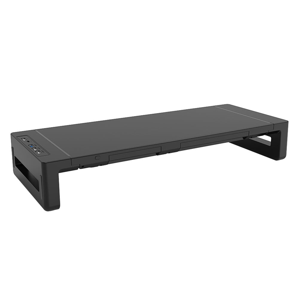 Monitor Stand Laptop Riser Holder with Storage Drawer USB Charging Port ...