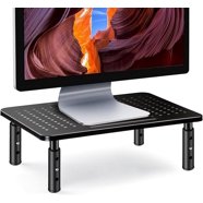 StarTech.com Adjustable Monitor Riser - Drawer - Monitors up to 32 ...