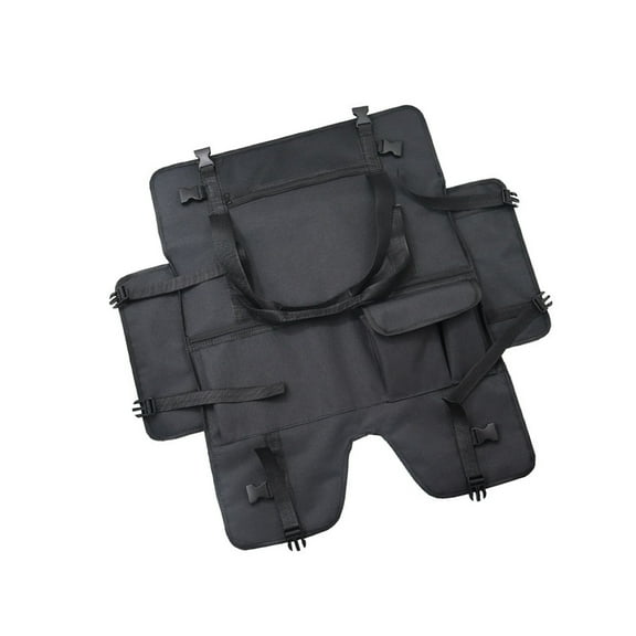 Monitor Travel Cover Water Resistant Case With Storage Pocket Dustproof Protective Carrying Bag for Desktop Computer