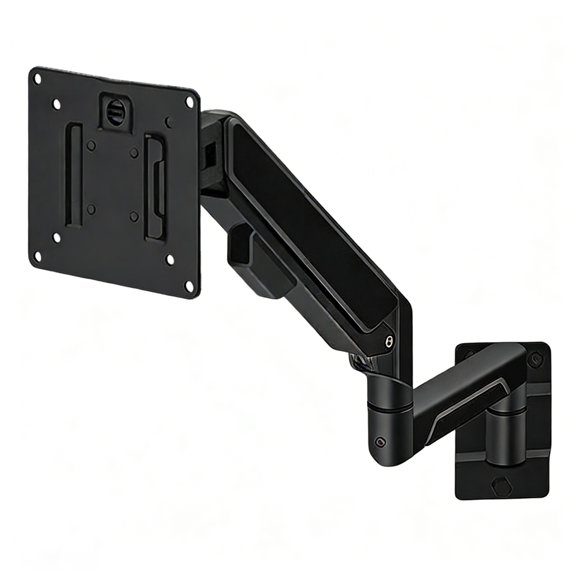 Monitor Wall Mount Arm Full Motion Spring for 13 to 32Inch Computer Screen 75x75 & 100x100 Wall Mount