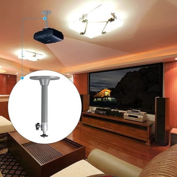 Monitoring Bracket,Mini Ceiling Wall Projector Mount Stand Compatible With Qkk, Dr.J, Dbpower, Anker, Vankyo, Aaxa, Jinhoo, Pvo, Tmy, Auking And Most Other Mini Projector
