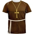 thumbnail image 1 of Monk Edwardian Costume All Over Adult T-Shirt - 2X-Large, 1 of 2