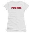 thumbnail image 1 of Monk Logo Junior Women's T-Shirt Sheer White, 1 of 2