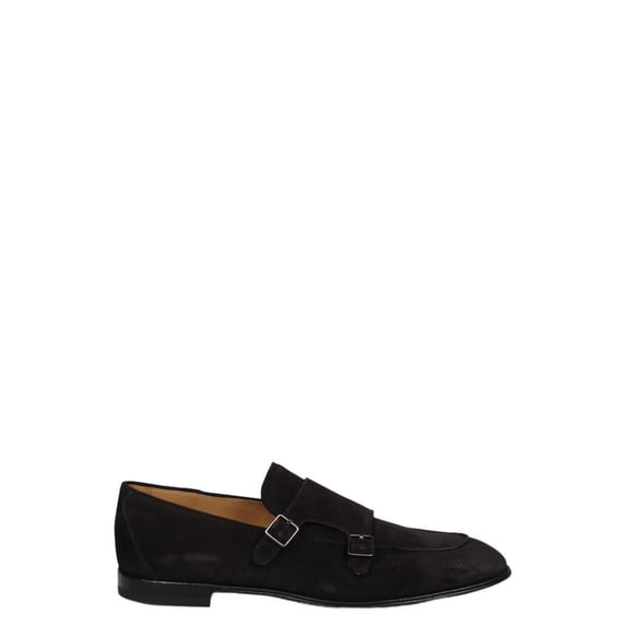 Corvari Monk Strap Loafers Black (Men's)