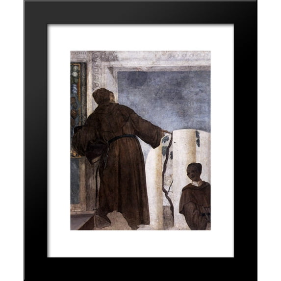 Monk with a Black Boy 20x24 Framed Art Print by Paolo Veronese