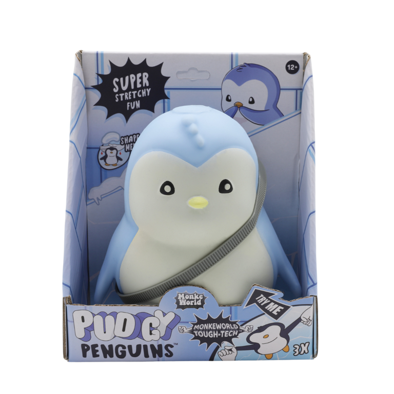 MonkeWorld Pudgy Penguin Peaches in Pink Squishies Fidget