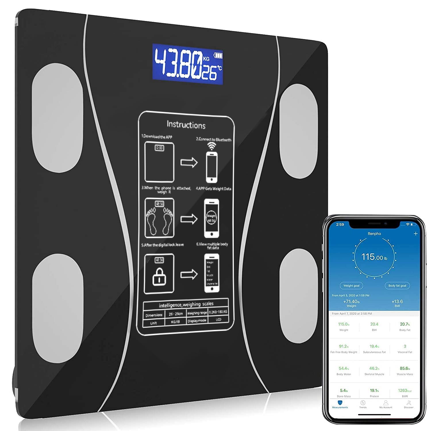 https://i5.walmartimages.com/seo/Monkemon-Digital-Body-Weight-Scale-Bluetooth-Smart-Scale-Solar-Charging-Auto-Composition-Analyzer-Smartphone-APP-Anti-Slip-400-lb_445aa30d-f664-4eff-aa85-6e2b4b240a90.f25afa64294142cb4523c8f62026caca.jpeg